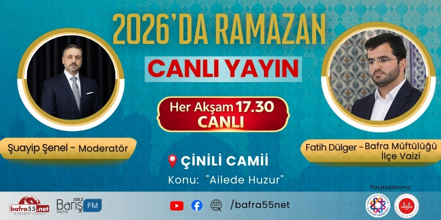 2026’da Ramazan 10. Gün: Çinili Camii’nde “Ailede Huzur” Konusu Ele Alınacak