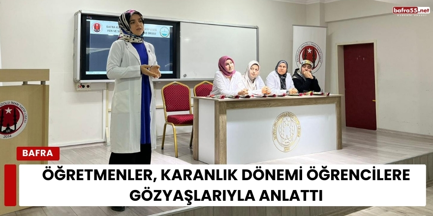 Öğretmenler, Karanlık Dönemi Öğrencilere Gözyaşlarıyla Anlattı