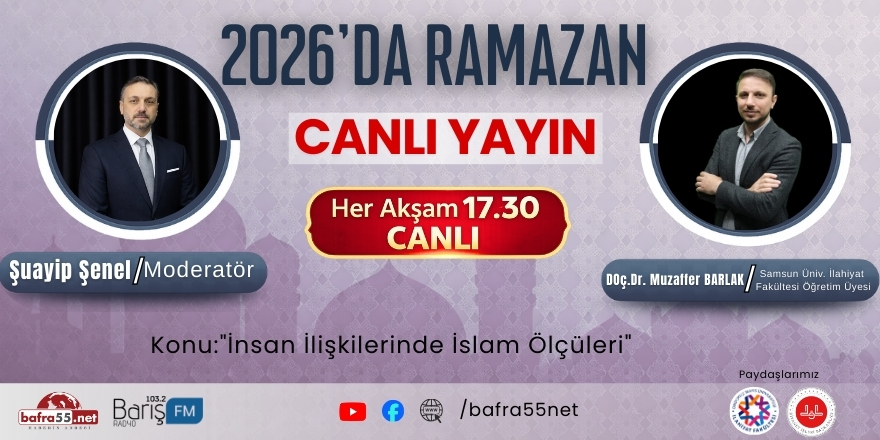 2026 Ramazan Programı 12. Gün Konuğu Doç. Dr. Muzaffer Barlak