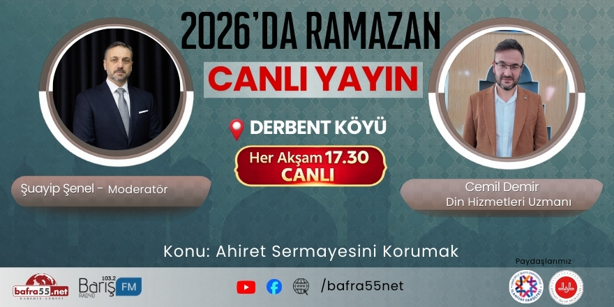 Ramazan Programında Derbent Mahallesi'nde Ahiret Sermayesini Korumak Konuşuluyor!