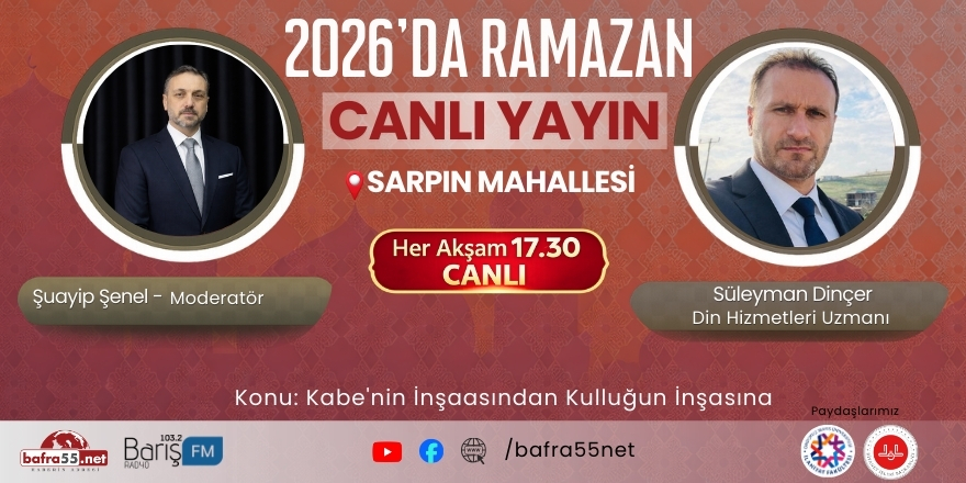 Sarpın Mahallesi’nden Canlı Yayın: 2026 Ramazan Özel Programı 25. Gününde İzleyiciyle Buluşuyor