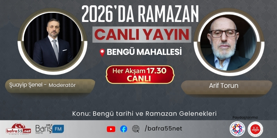 Bengü Mahallesi’nden Canlı Yayın: Ramazan Gelenekleri Konuşulacak