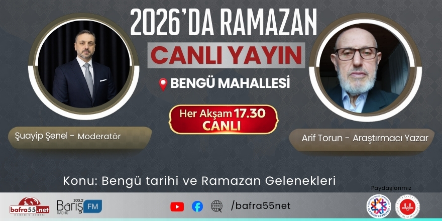 Bengü Mahallesi’nden Canlı Yayın: Ramazan Gelenekleri Konuşulacak