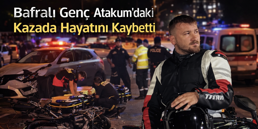Bafralı Genç Atakum’daki Kazada Hayatını Kaybetti
