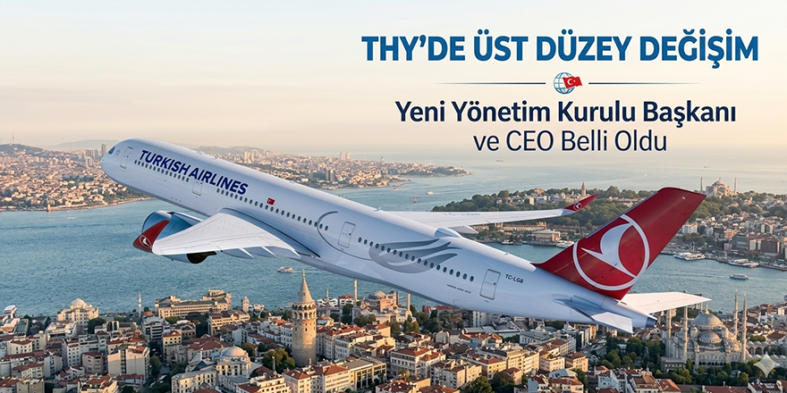 THY’de üst düzey değişim: Yeni başkan ve CEO belli oldu