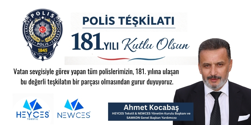 Başkan Ahmet Kocabaş’tan Polis Haftası Mesajı