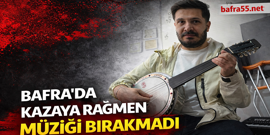 Bafra Halk Eğitim Koro Şefi Emre Bilkay Hayallerinden Vazgeçmedi