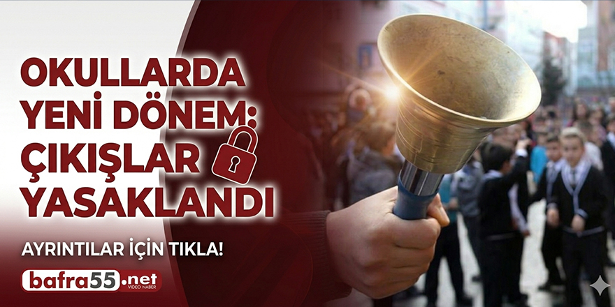 Samsun ve Bafra’da Okullarda Güvenlik Alarmı