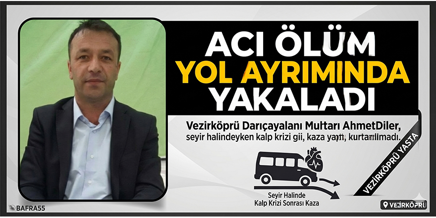Acı Ölüm Yol Ayrımında Yakaladı