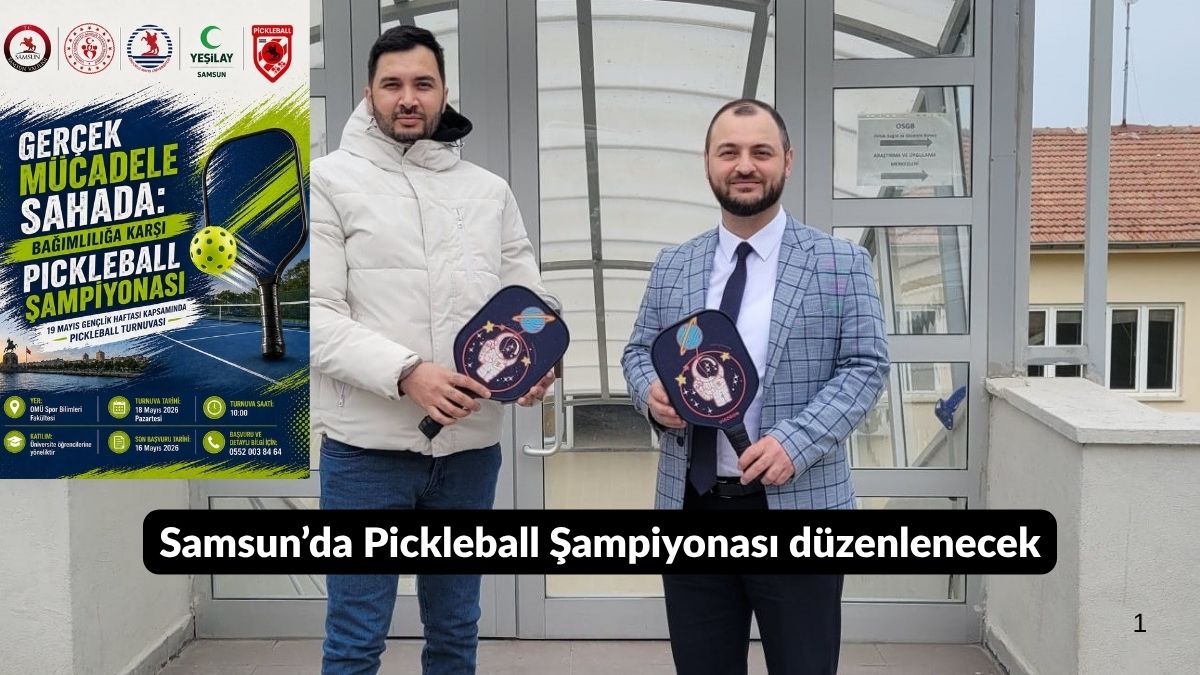 Samsun’da Pickleball Şampiyonası düzenlenecek