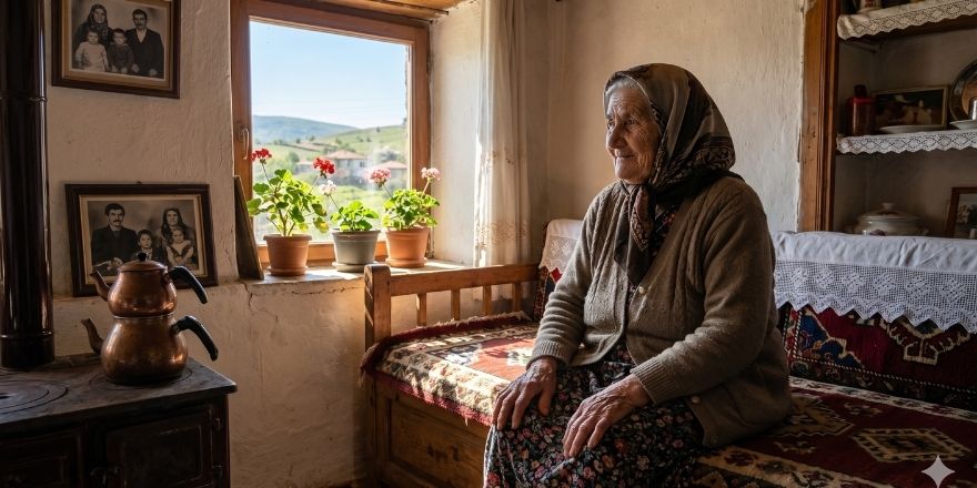 1 ASRI AŞAN ÖMRÜNE RAĞMEN TEK BAŞINA YAŞIYOR