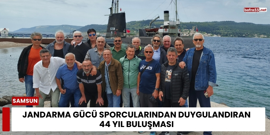 Jandarma Gücü Sporcularından Duygulandıran 44 Yıl Buluşması