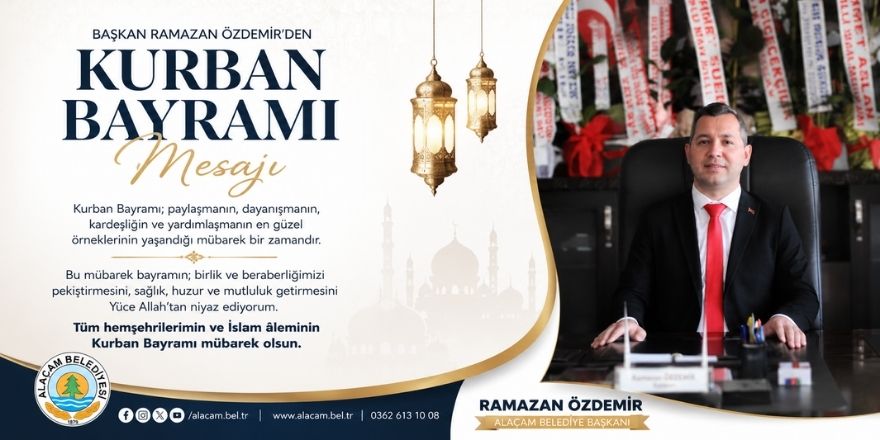 Başkan Ramazan Özdemir’den Kurban Bayramı Mesajı