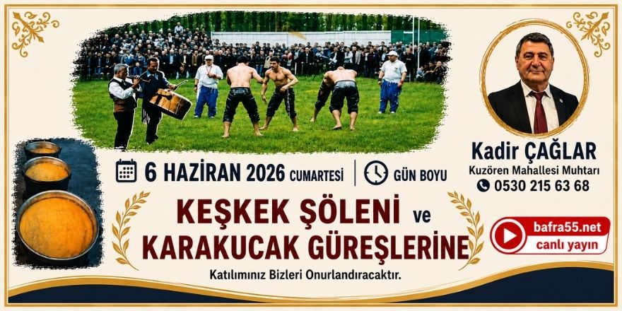 Kuzuören Döllek Başı Şenlikleri 6 Haziran’da Yapılacak