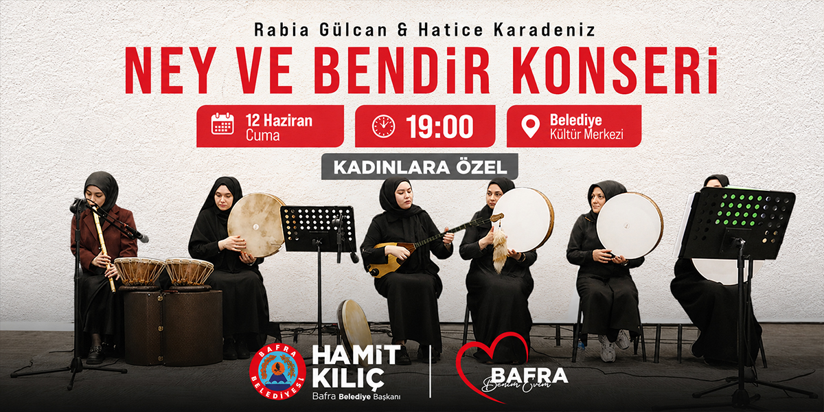 Bafralı Kadınlara Manevi Ezgilerle Özel Gece