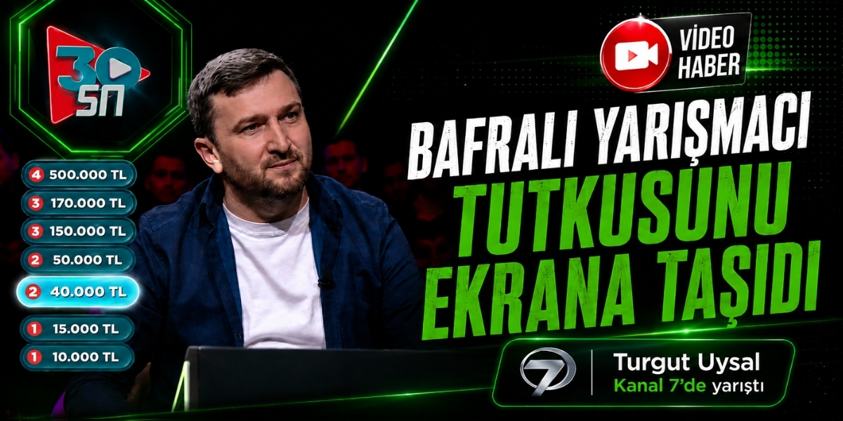 Bafralı Yarışmacı Tutkusunu Ekrana Taşıdı
