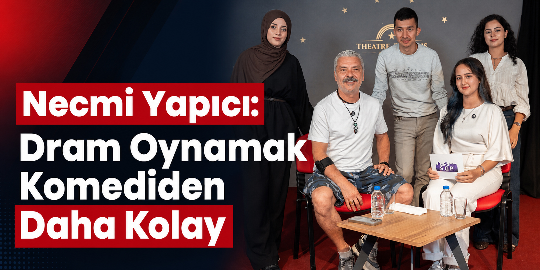 Necmi Yapıcı: Dram Oynamak Komediden Daha Kolay