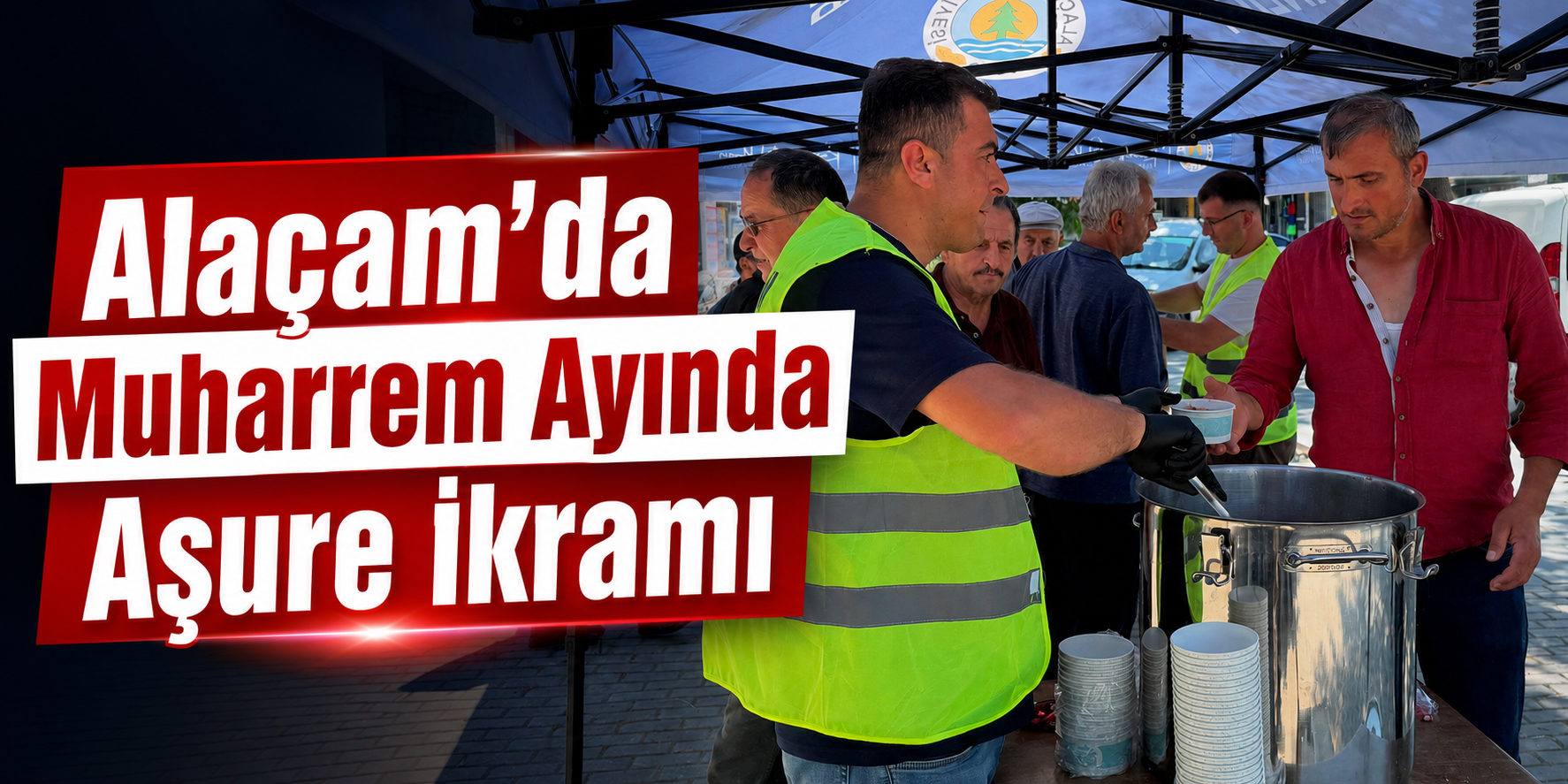 Alaçam’da Muharrem Ayında Aşure İkramı