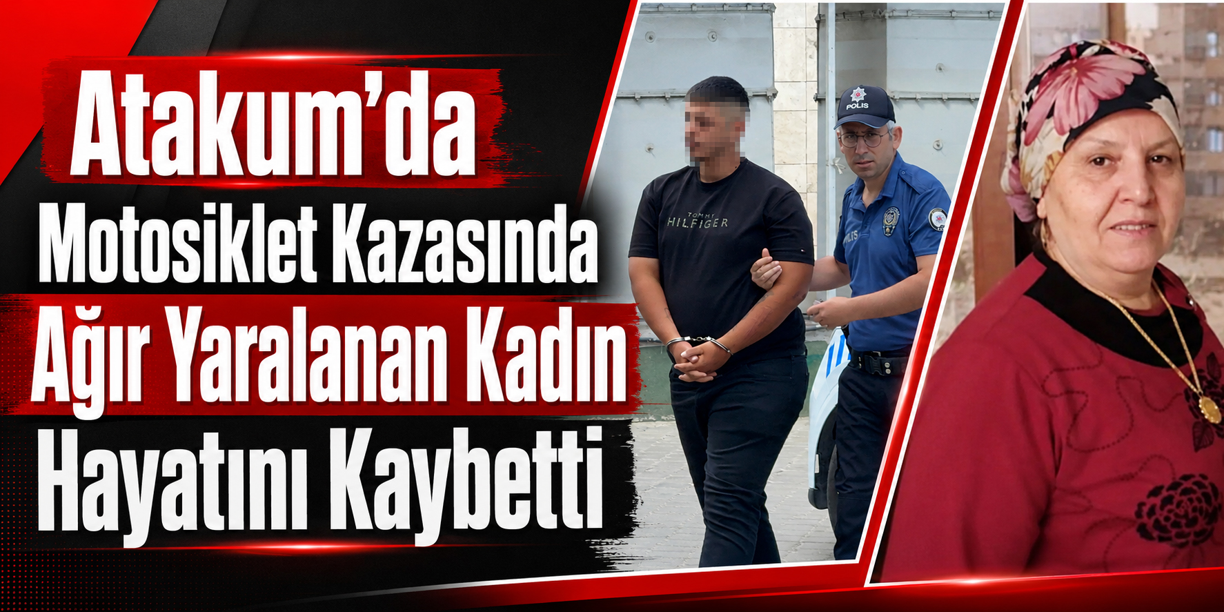 Atakum’da Motosiklet Kazasında Ağır Yaralanan Kadın Hayatını Kaybetti