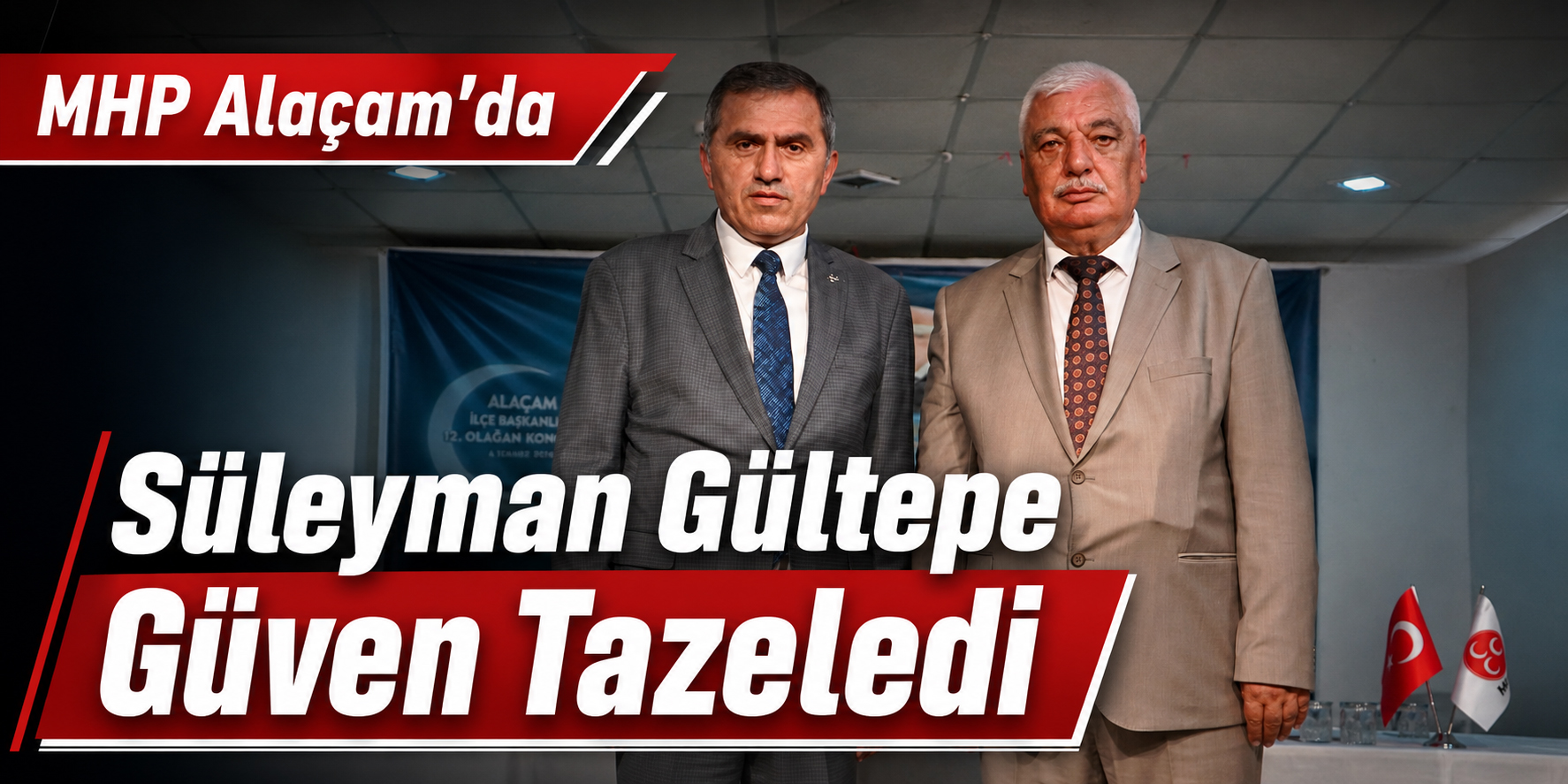 MHP Alaçam’da Süleyman Gültepe Güven Tazeledi
