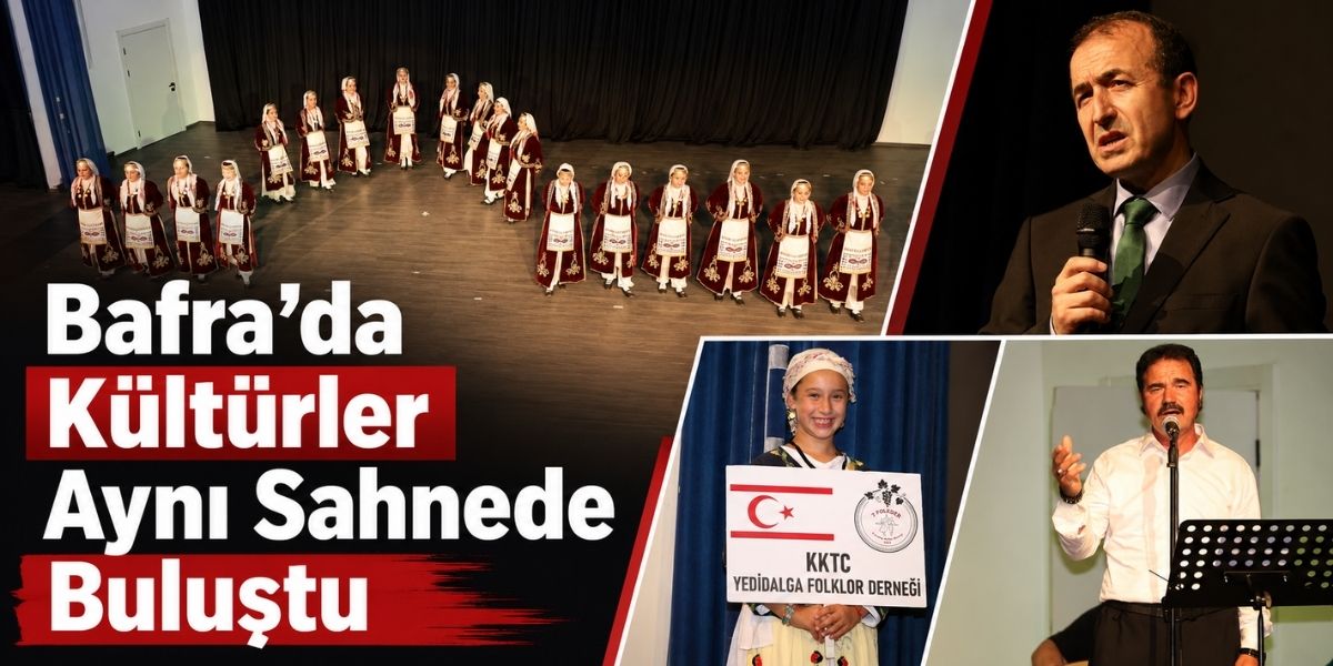 Bafra’da Kültürler Aynı Sahnede Buluştu