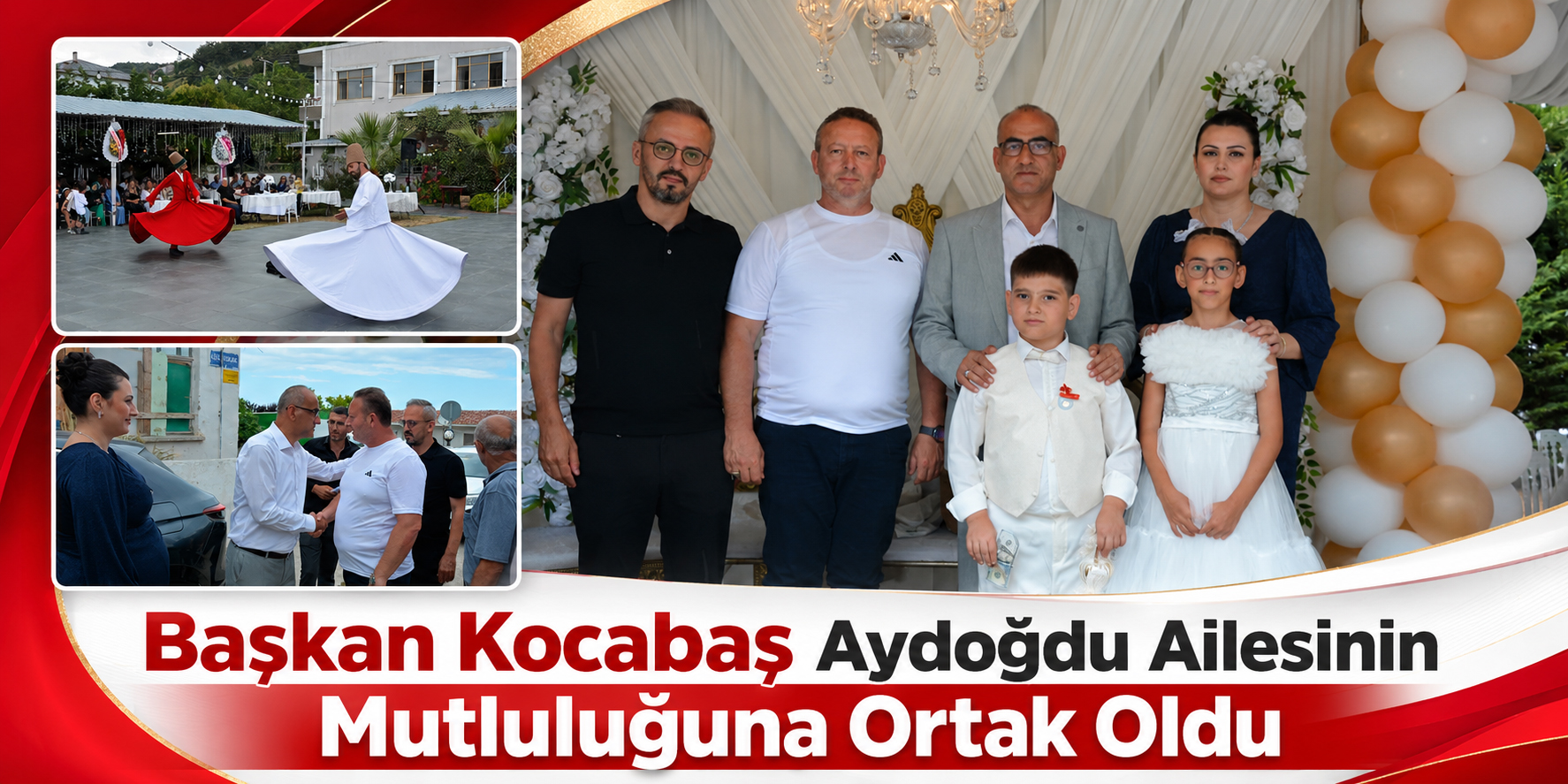 Başkan Kocabaş Aydoğdu Ailesinin Mutluluğuna Ortak Oldu