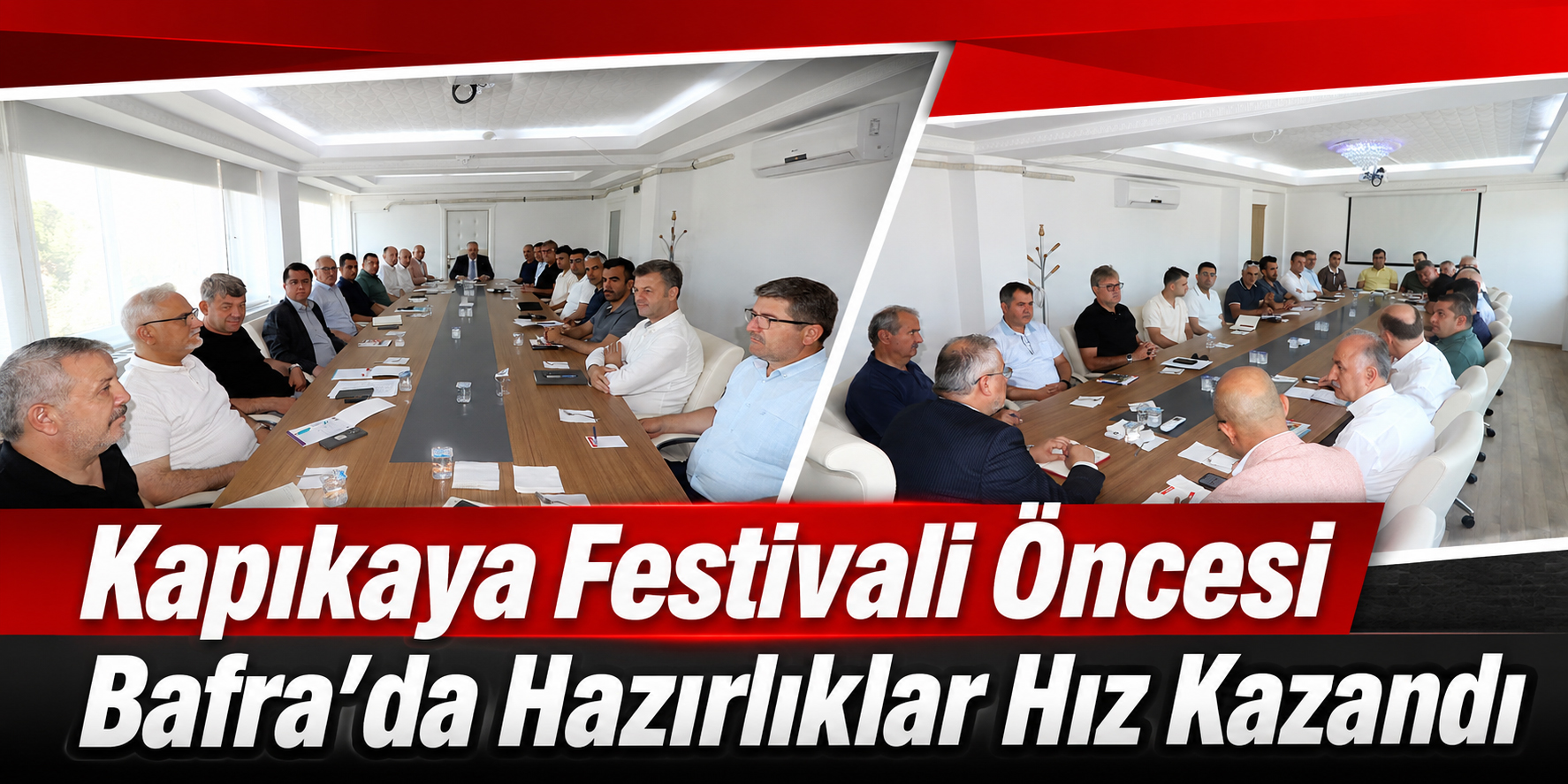 Kapıkaya Festivali Öncesi Bafra’da Hazırlıklar Hız Kazandı