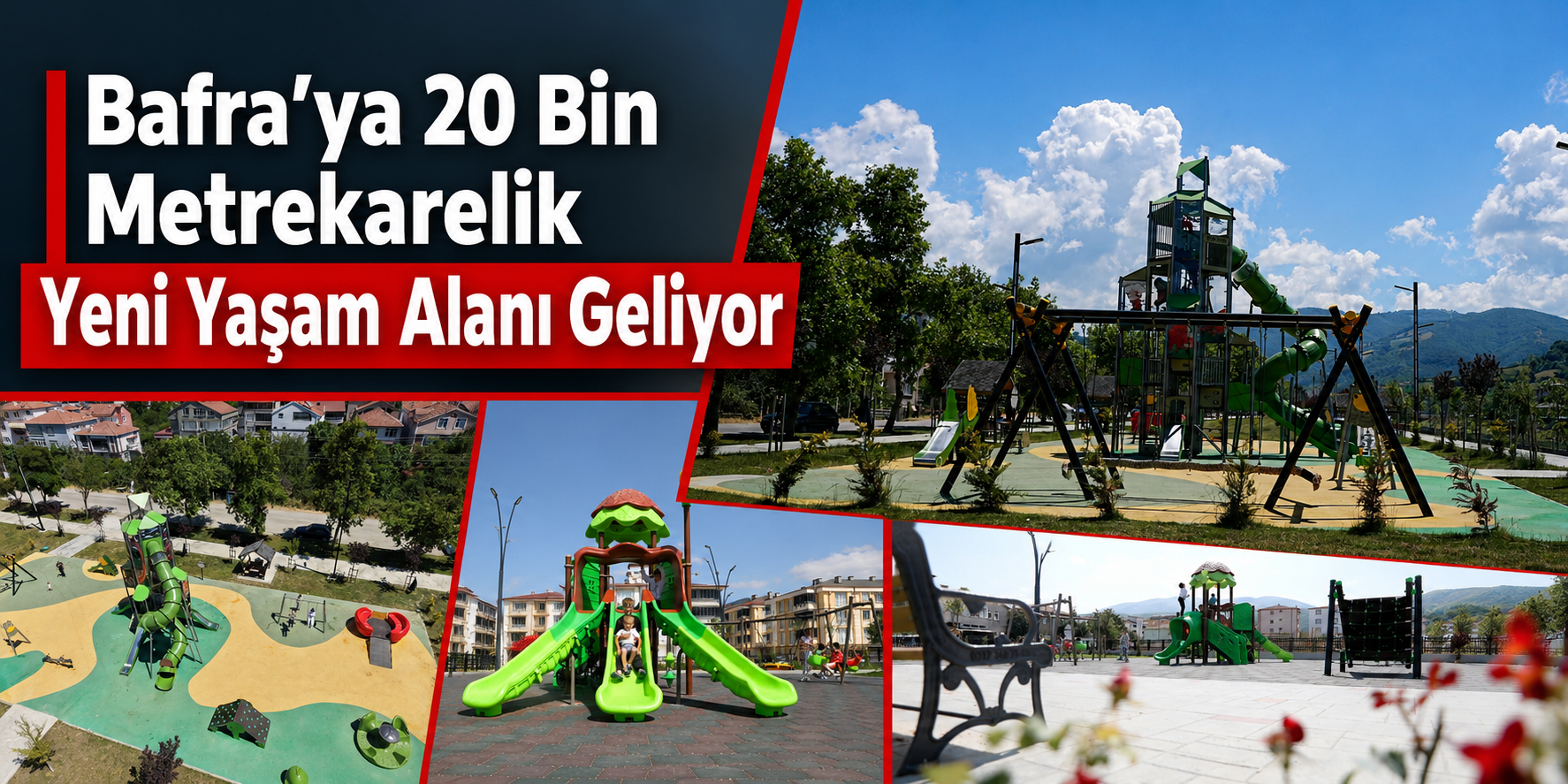 Bafra’ya 20 Bin Metrekarelik Yeni Yaşam Alanı Geliyor