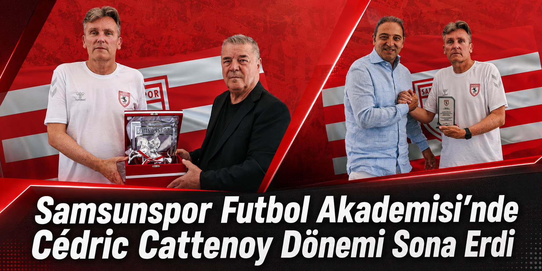 Samsunspor Futbol Akademisi’nde Cédric Cattenoy Dönemi Sona Erdi