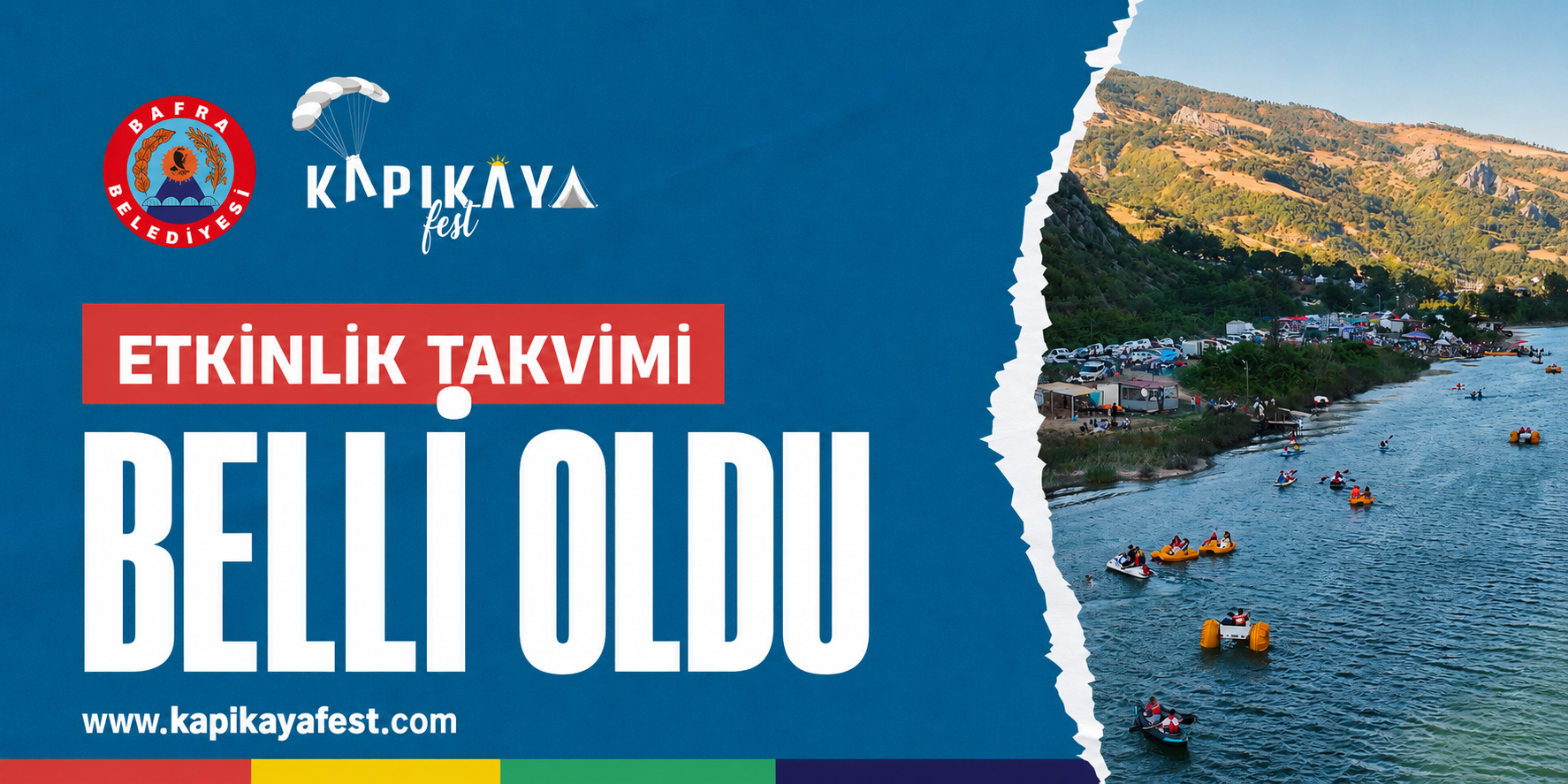 KapıkayaFest’in 5 Günlük Etkinlik Takvimi Belli Oldu