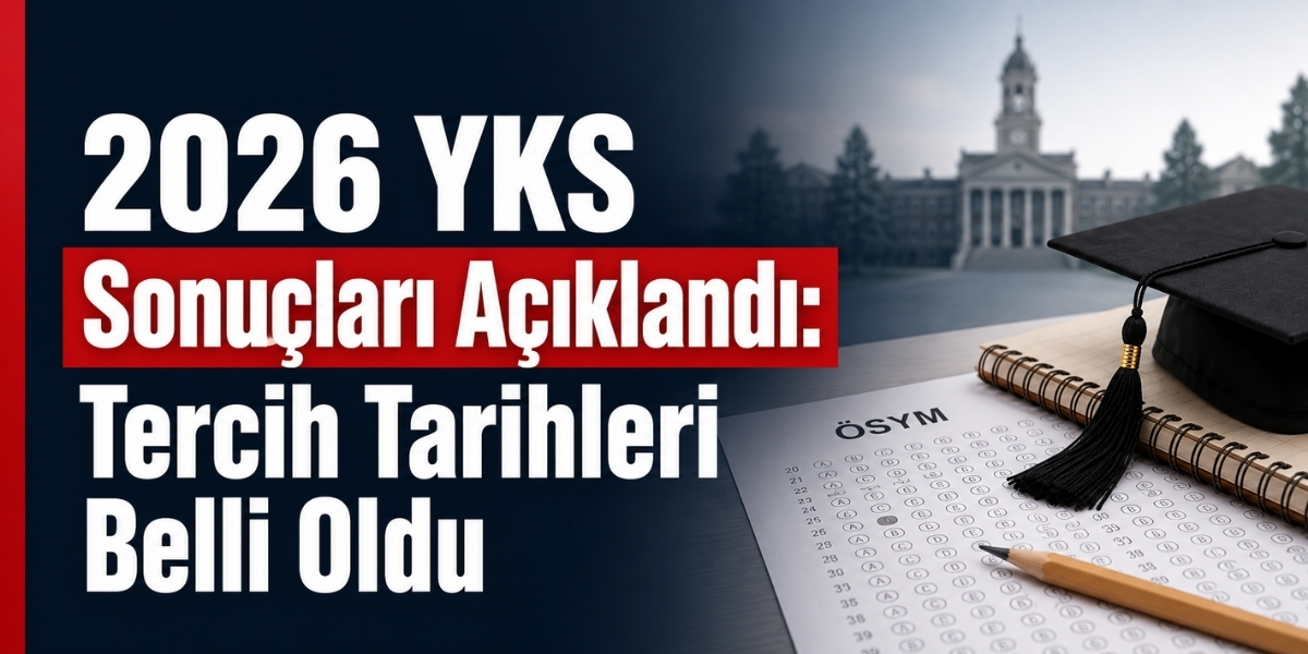 2026 YKS Sonuçları Açıklandı: Tercih Tarihleri Belli Oldu