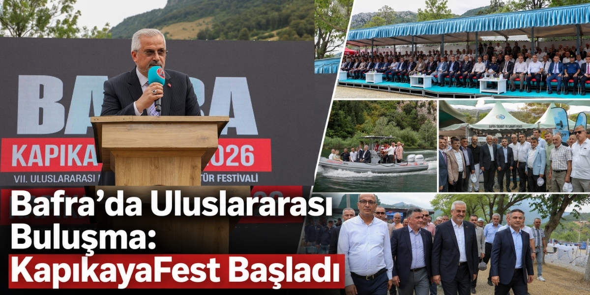 Bafra’da Uluslararası Buluşma: KapıkayaFest Başladı