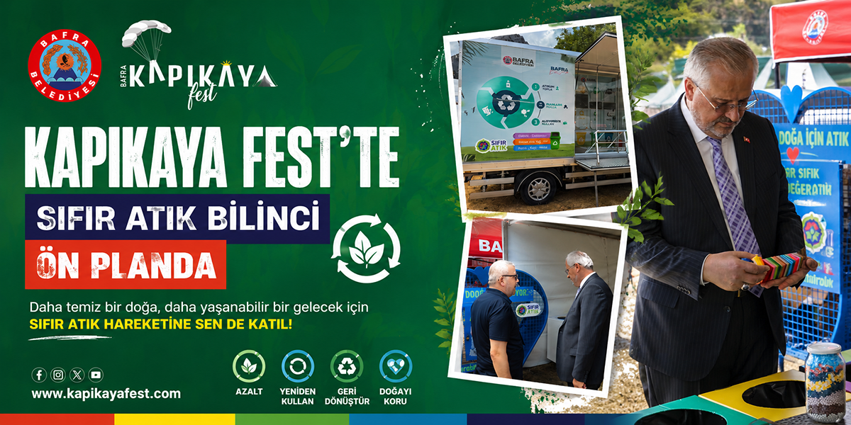 KapıkayaFest’te Sıfır Atık Seferberliği
