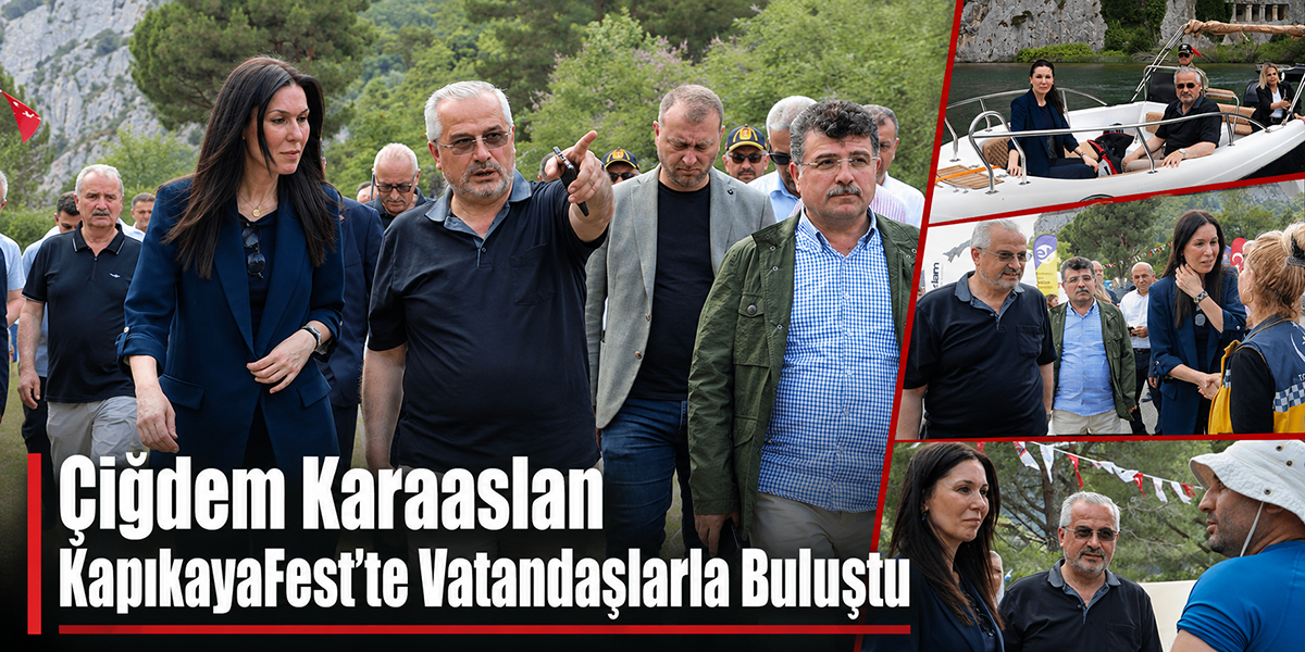 Çiğdem Karaaslan KapıkayaFest’te Vatandaşlarla Buluştu