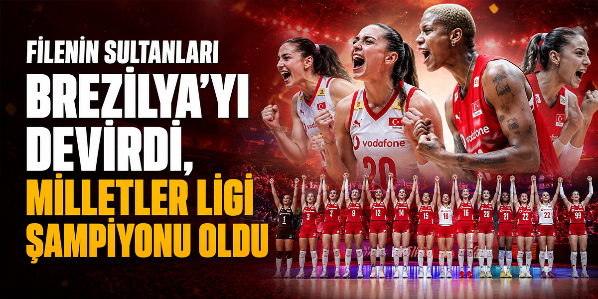 Filenin Sultanları Brezilya’yı Devirdi, Milletler Ligi Şampiyonu Oldu