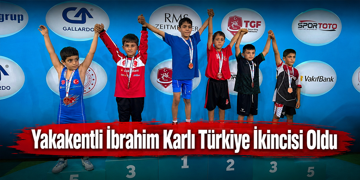 Yakakentli İbrahim Karli Türkiye İkincisi Oldu
