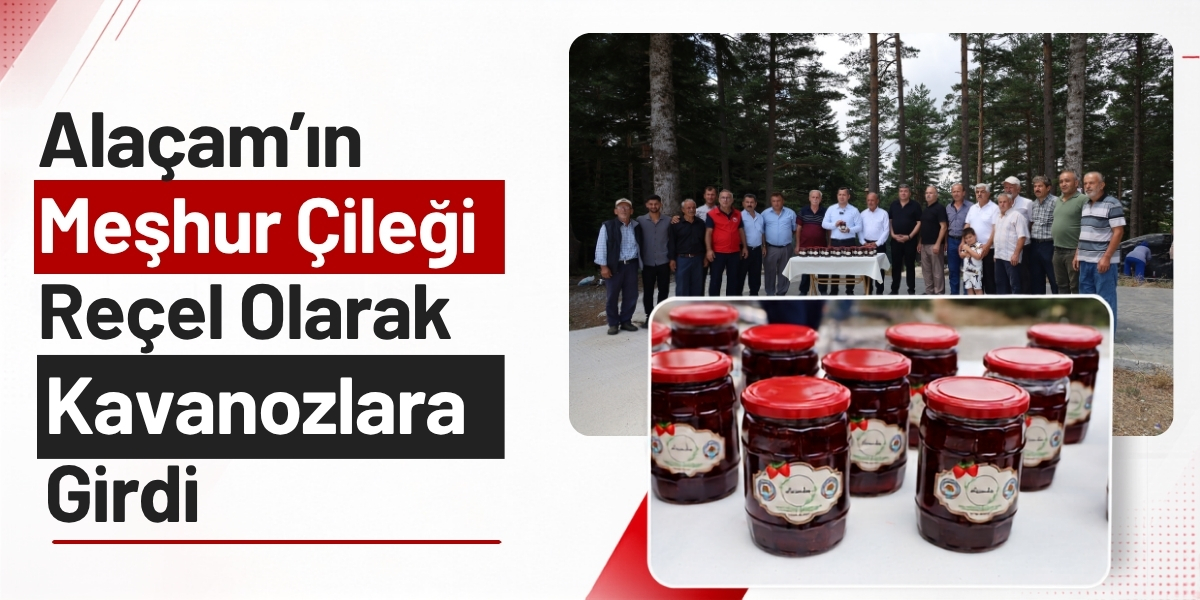 Alaçam’ın Meşhur Çileği Reçel Olarak Kavanozlara Girdi