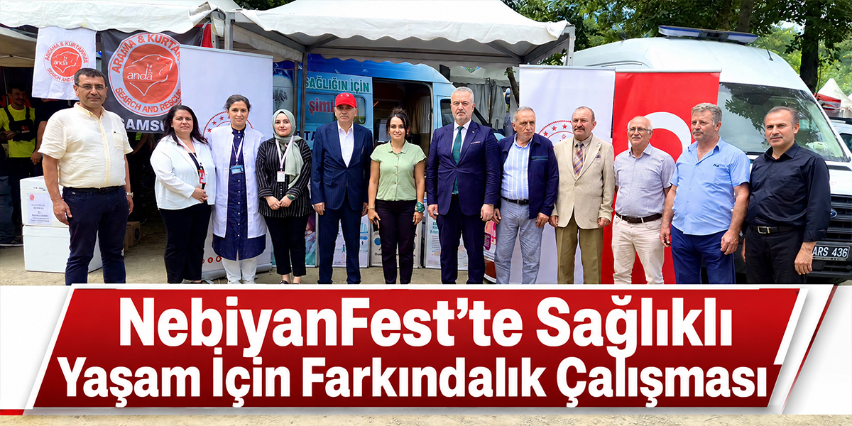 NebiyanFest’te Sağlıklı Yaşam İçin Farkındalık Çalışması