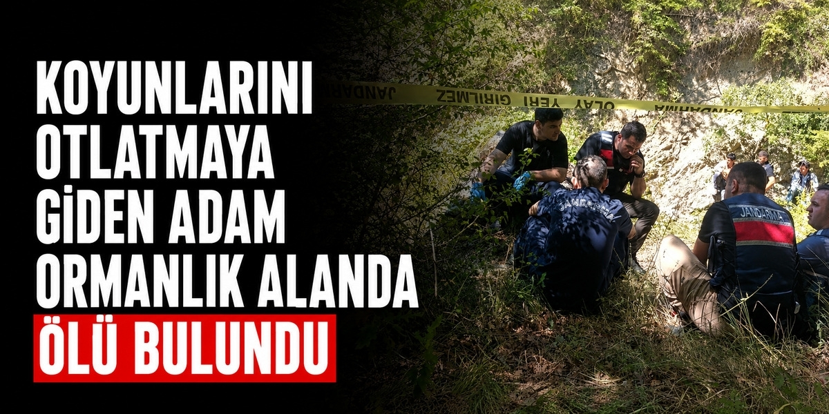 Koyunlarını Otlatmaya Giden Adam Ormanlık Alanda Ölü Bulundu