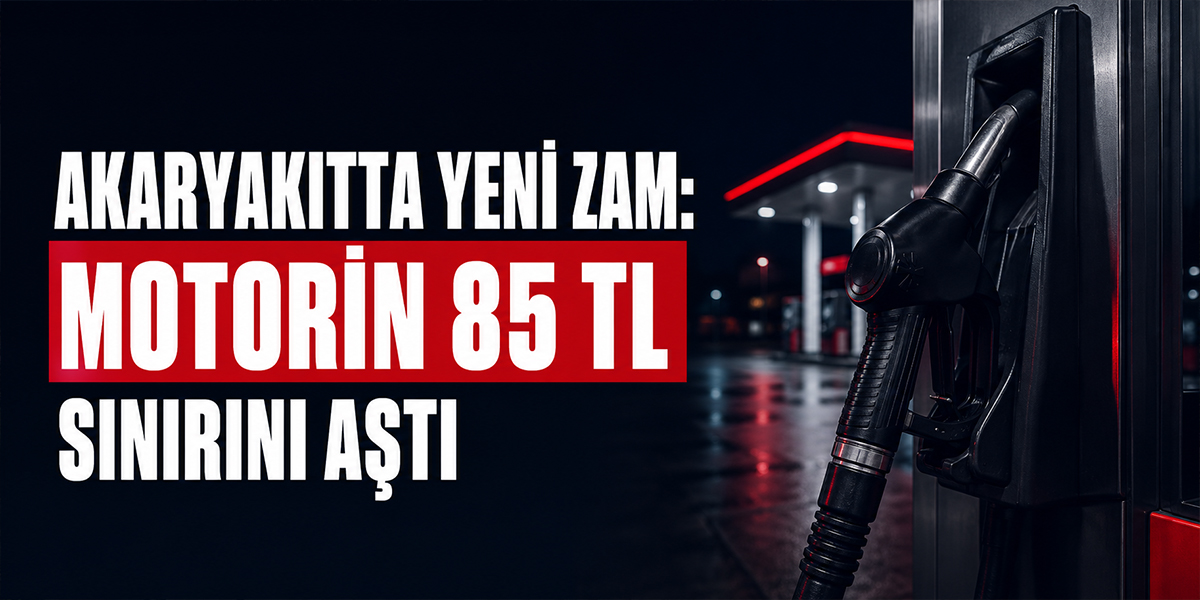 Akaryakıtta Yeni Zam: Motorin 85 TL Sınırını Aştı