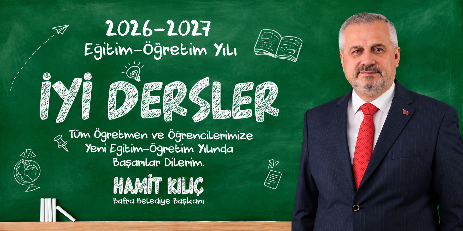 Başkan Hamit Kılıç’tan Öğrencilere Mesaj “Hayallerinizin Peşinden Gidin”