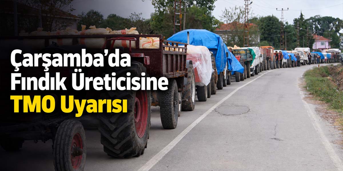 Çarşamba’da Fındık Üreticisine TMO Uyarısı