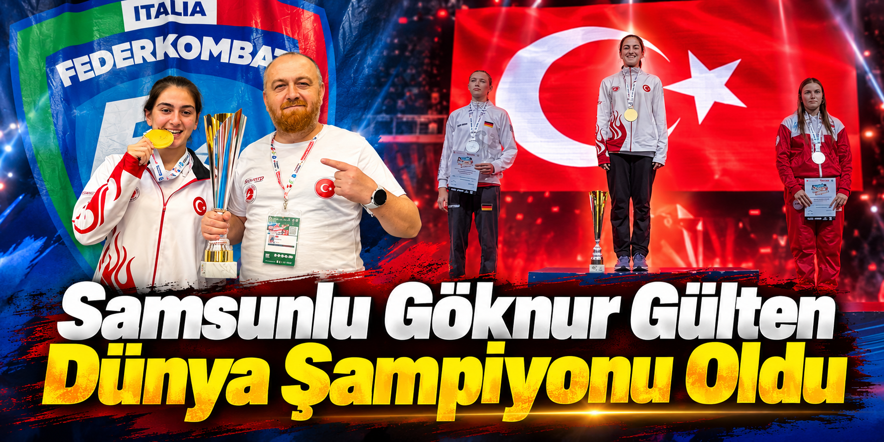 Samsunlu Göknur Gülten Dünya Şampiyonu Oldu