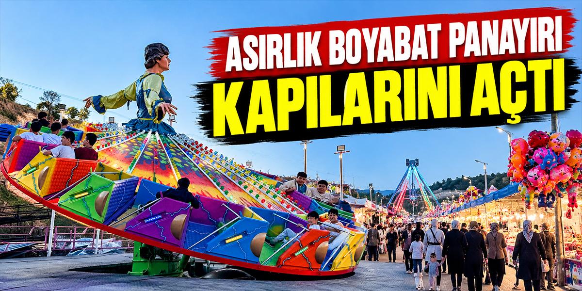 Asırlık Boyabat Panayırı Kapılarını Açtı