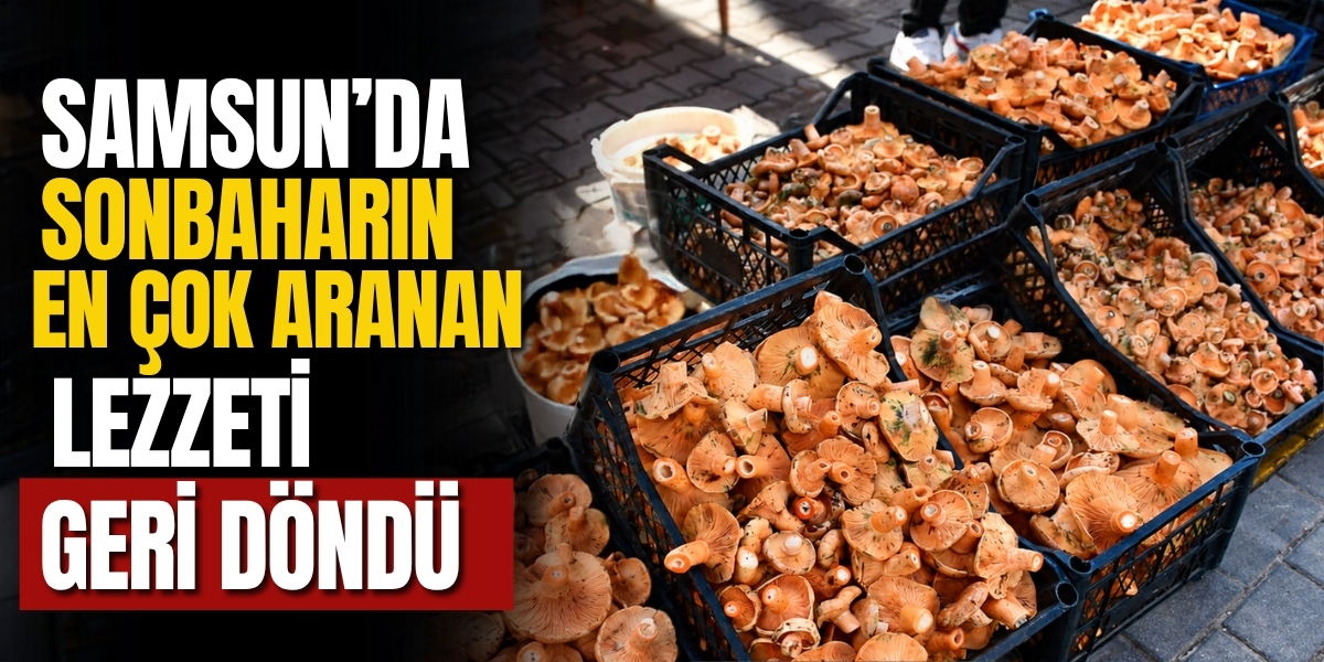 “Samsun’da Sonbaharın En Çok Aranan Lezzeti Geri Döndü