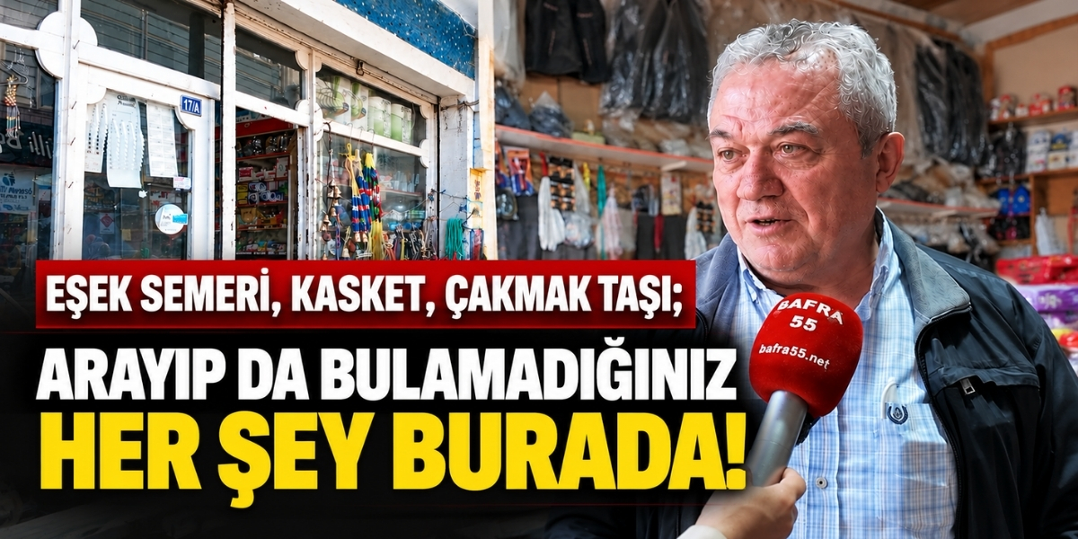 Eşek Semeri, Kasket, Çakmak Taşı; Arayıp Da Bulamadığınız Her Şey Burada!