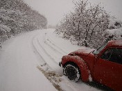 Bafra'da köy yolları geçit vermiyor