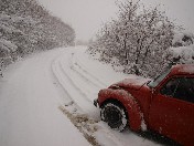 Bafra'da köy yolları geçit vermiyor