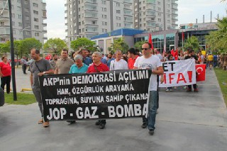 SAMSUN’DA GEZİ PARKI YÜRÜYÜŞÜ