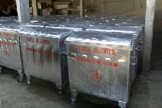 BAFRADA YENİ KONTEYNIRLAR TEMİZLİĞİN HİZMETİNDE